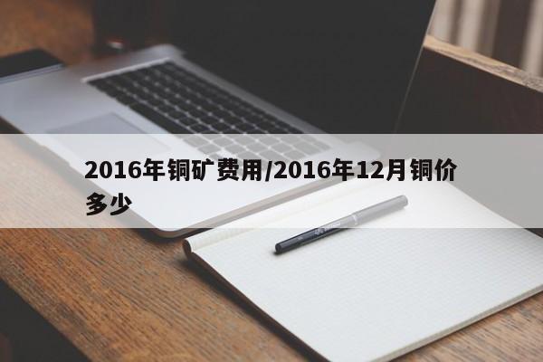 2016年铜矿费用/2016年12月铜价多少