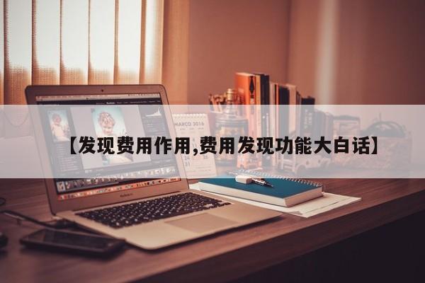 【发现费用作用,费用发现功能大白话】